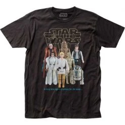 Impact Men's Star Wars Good Guy Action Figures Tee