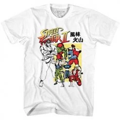 American Classics Men's Street Fighter Sf2 Lightweight Tee New