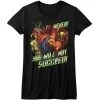 American Classics Women's Street Fighter Never Succeed Tee New