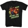 American Classics Tees Men's Street Fighter Never Succeed Lightweight Tee
