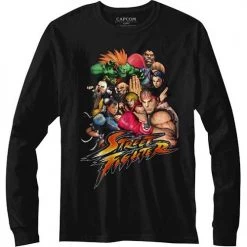 American Classics Men's Street Fighter Stftr Long Sleeve Tee