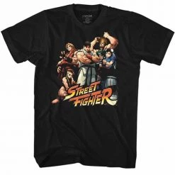 American Classics Men's Street Fighter Cool Kids Lightweight Tee Tees