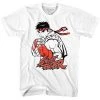 American Classics New Men's Street Fighter Ryu Red Lightweight Tee