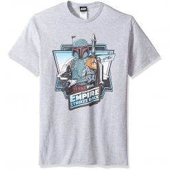 Fifth Sun Men's Star Wars Empire Strikes Back Boba Fett Tee