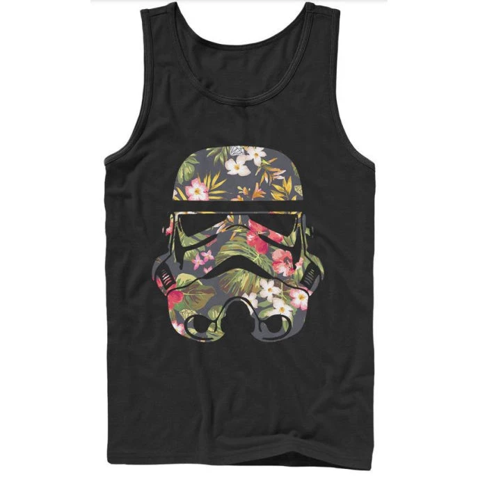 Fifth Sun Men's Star Wars Tropical Stormtrooper Tank Top New 1 Fifth Sun Men's Star Wars Tropical Stormtrooper Tank Top New