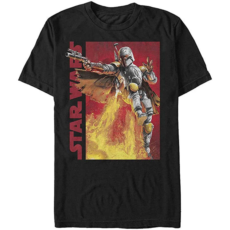 Fifth Sun Men's Star Wars The Mandalorian Jet Packs Tee New 1 Fifth Sun Men's Star Wars The Mandalorian Jet Packs Tee New