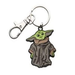 Sales One Star Wars Mandalorian The Child Enamel Keychain New