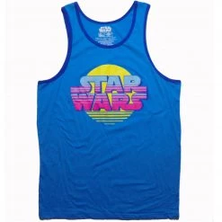 Mad Engine New Men’S Star Wars Retro Sun Ringer Tank