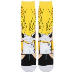 Bioworld Masters Of The Universe She-Ra 360 Character Crew Socks 5 Bioworld Masters Of The Universe She-Ra 360 Character Crew Socks