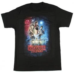 Bioworld New Men's Stranger Things Season 1 Poster Tee