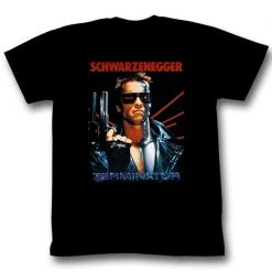 American Classics Men's The Terminator Shwarz Tee New