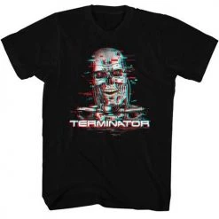 American Classics New Men's The Terminator Glitch Tee