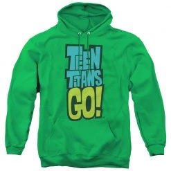Trevco Men's Teen Titans Go! Logo Pullover Hoodie