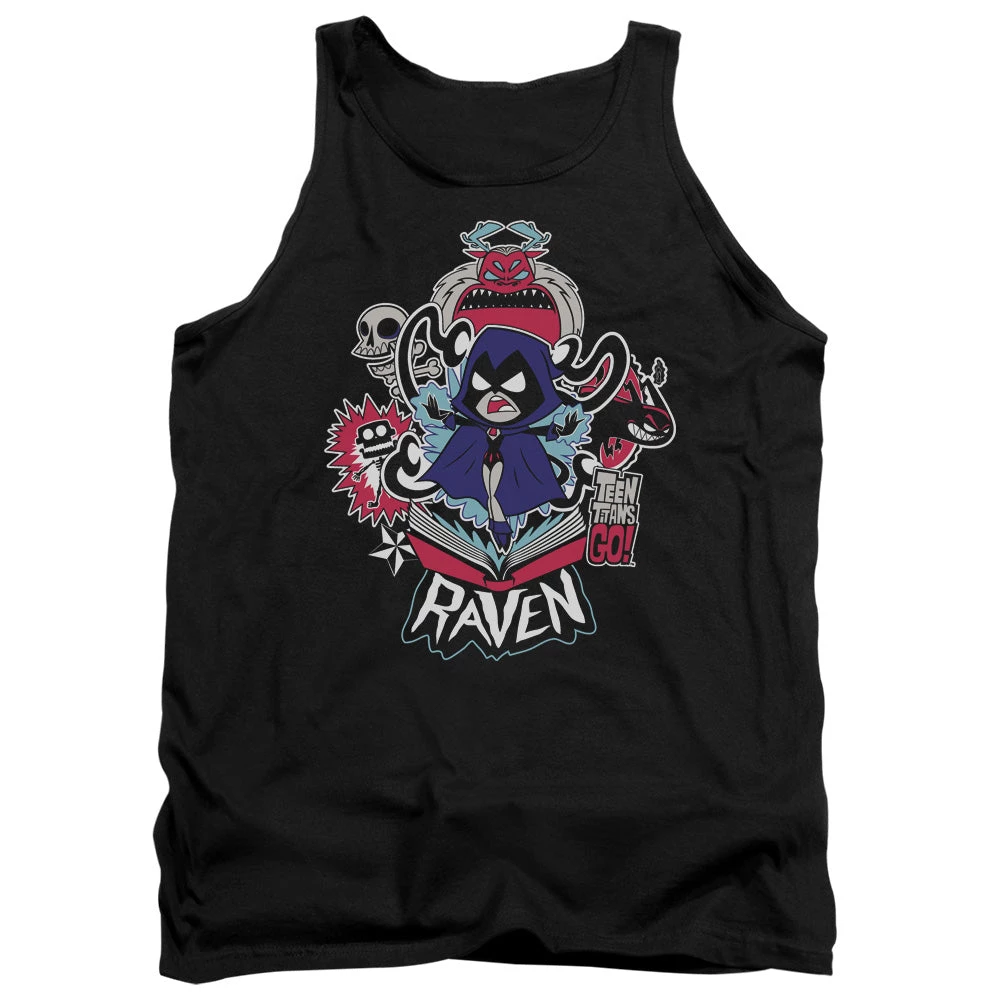 Trevco Men's Teen Titans Go! Raven Tank Top 1 Trevco Men's Teen Titans Go! Raven Tank Top
