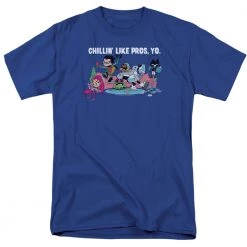 Trevco Men's Teen Titans Go! Like Pros Yo Tee