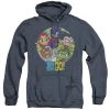 Trevco Men's Teen Titans Go! Go Go Group Heather Pullover Hoodie New