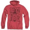 Trevco Men's Teen Titans Go! Team Up Heather Pullover Hoodie New