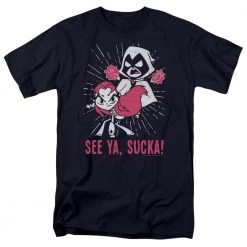 Trevco New Men's Teen Titans Go! Suckas Tee