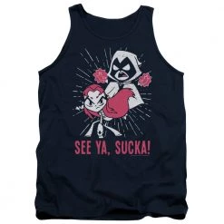 Trevco New Men's Teen Titans Go! Suckas Tank Top