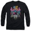 Trevco New Men's Teen Titans Go! Burst Through Long Sleeve Tee