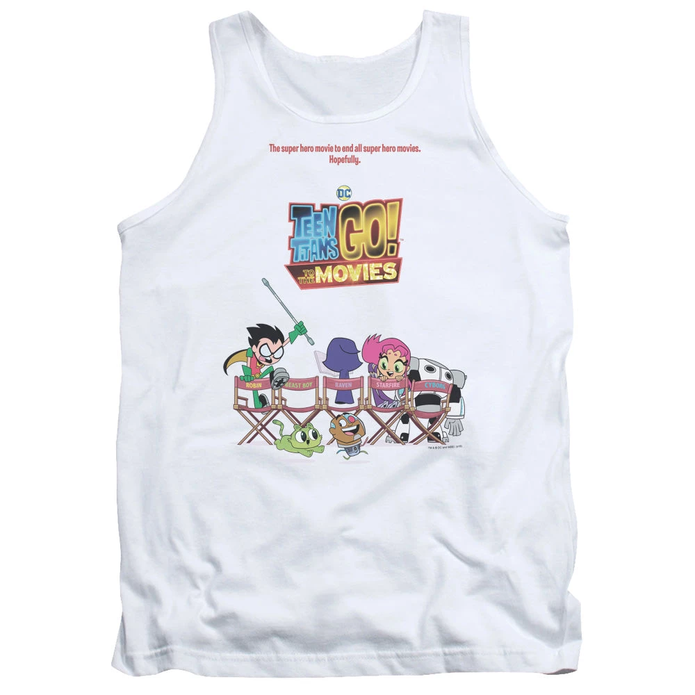 Trevco Men's Teen Titans Go! Poster Tank Top New 1 Trevco Men's Teen Titans Go! Poster Tank Top New