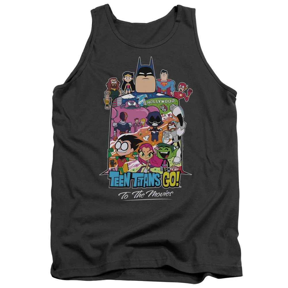Trevco Men's Teen Titans Go! Hollywood Tank Top New 1 Trevco Men's Teen Titans Go! Hollywood Tank Top New
