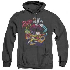 Trevco Men's Teen Titans Go! Rad Heather Pullover Hoodie