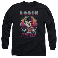 Trevco Men's Teen Titans Go! Robin Long Sleeve Tee New