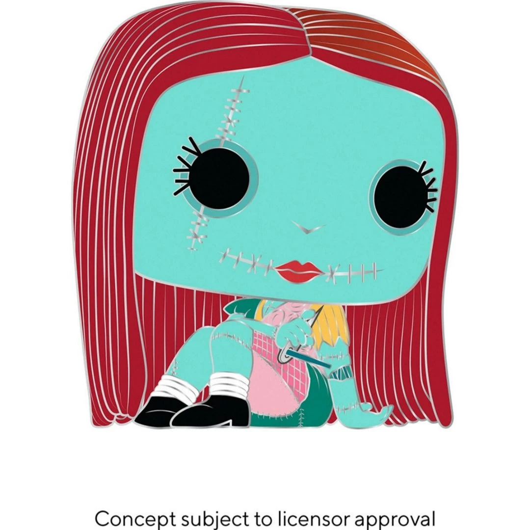 Funko Pop! The Nightmare Before Christmas Sally Large Enamel Pin - *PREORDER* 2 Funko Pop! The Nightmare Before Christmas Sally Large Enamel Pin - *PREORDER*