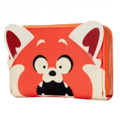 New Loungefly Pixar Turning Red Panda Cosplay Ziparound Wallet