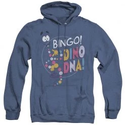 Trevco New Men's Jurassic Park Bingo Dino Dna Pullover Hoodie