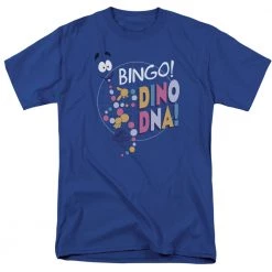 Trevco New Men's Jurassic Park Bingo Dino Dna Tee