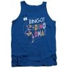 Trevco New Men's Jurassic Park Bingo Dino Dna Tank Top