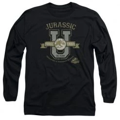 Trevco Men's Jurassic Park Jurassic U Long Sleeve Tee New
