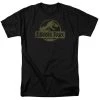 Trevco Men's Jurassic Park Distressed Logo Tee