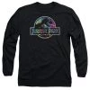 Trevco New Men's Jurassic Park Prehistoric Groove Long Sleeve Tee