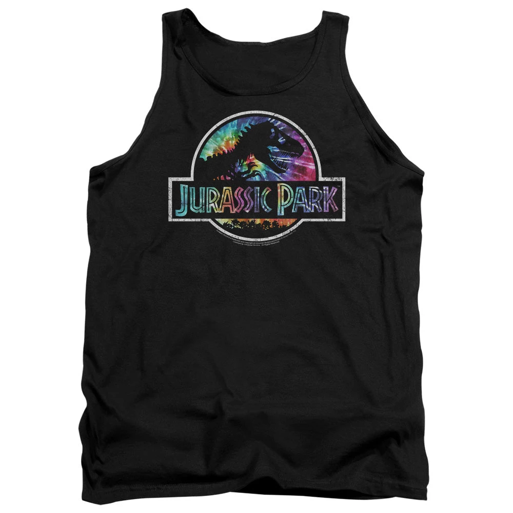 Trevco Men's Jurassic Park Prehistoric Groove Tank Top 1 Trevco Men's Jurassic Park Prehistoric Groove Tank Top