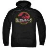 Trevco Men's Jurassic Park Kanji Pullover Hoodie New