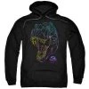 Trevco New Men's Jurassic Park Neon T-Rex Pullover Hoodie