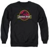 Trevco New Men's Jurassic Park 8-Bit Logo Sweatshirt