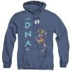 Trevco New Men's Jurassic Park Mr Dna Heather Pullover Hoodie