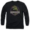 Trevco Men's Jurassic Park Lying Smile Long Sleeve Tee