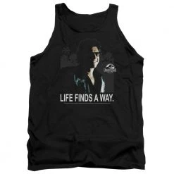 Trevco New Men's Jurassic Park Life Finds A Way Tank Top