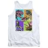 Trevco New Men's Jurassic Park Prehistoric Block Tank Top