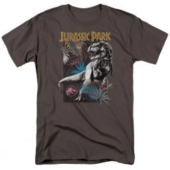 Trevco New Men's Jurassic Park Foliage Tee