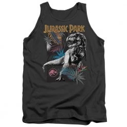 Trevco New Men's Jurassic Park Foliage Tank Top