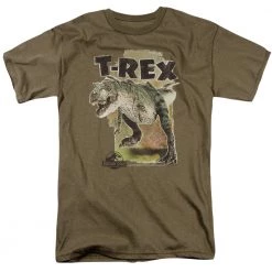 Trevco Men's Jurassic Park T Rex Tee New