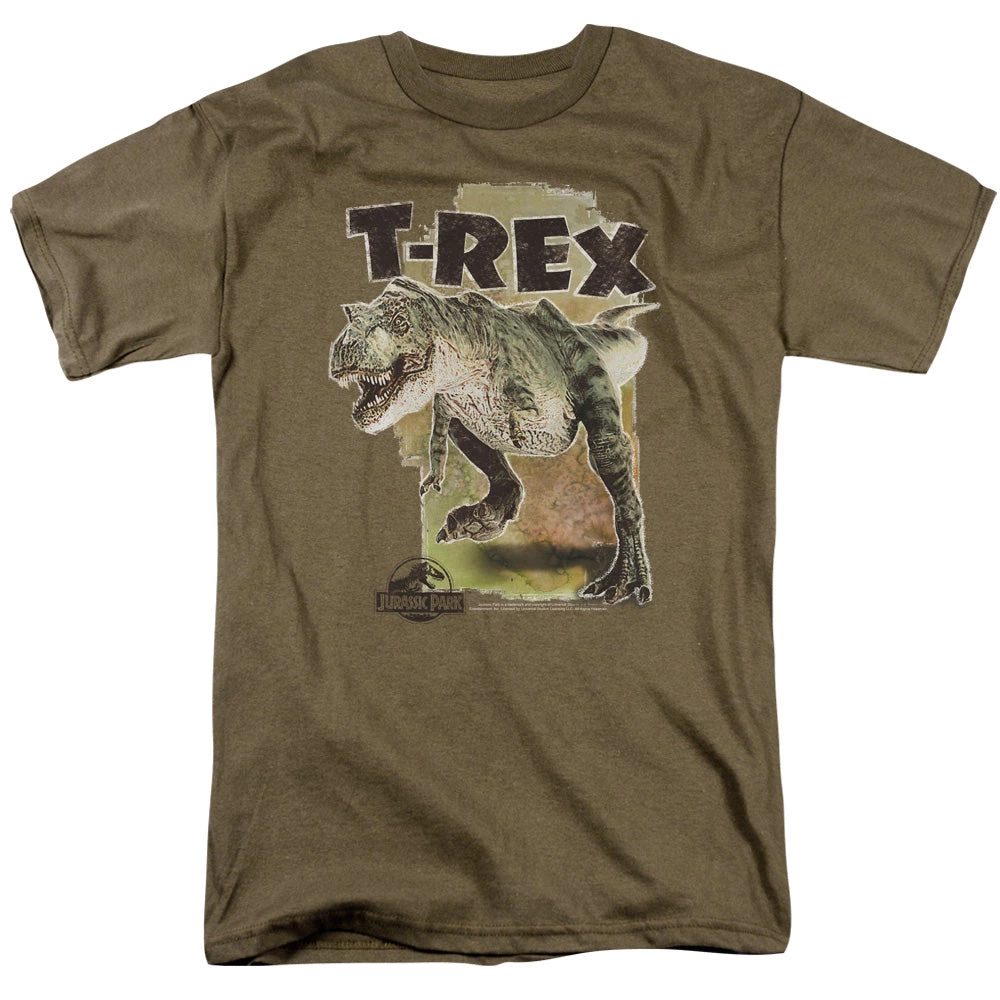 Trevco Men's Jurassic Park T Rex Tee New 1 Trevco Men's Jurassic Park T Rex Tee New