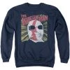 Trevco Men's The Invisible Man Portrait Crewneck Sweatshirt New