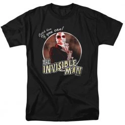 Trevco Men's The Invisible Man Catch Him If You Can Tee